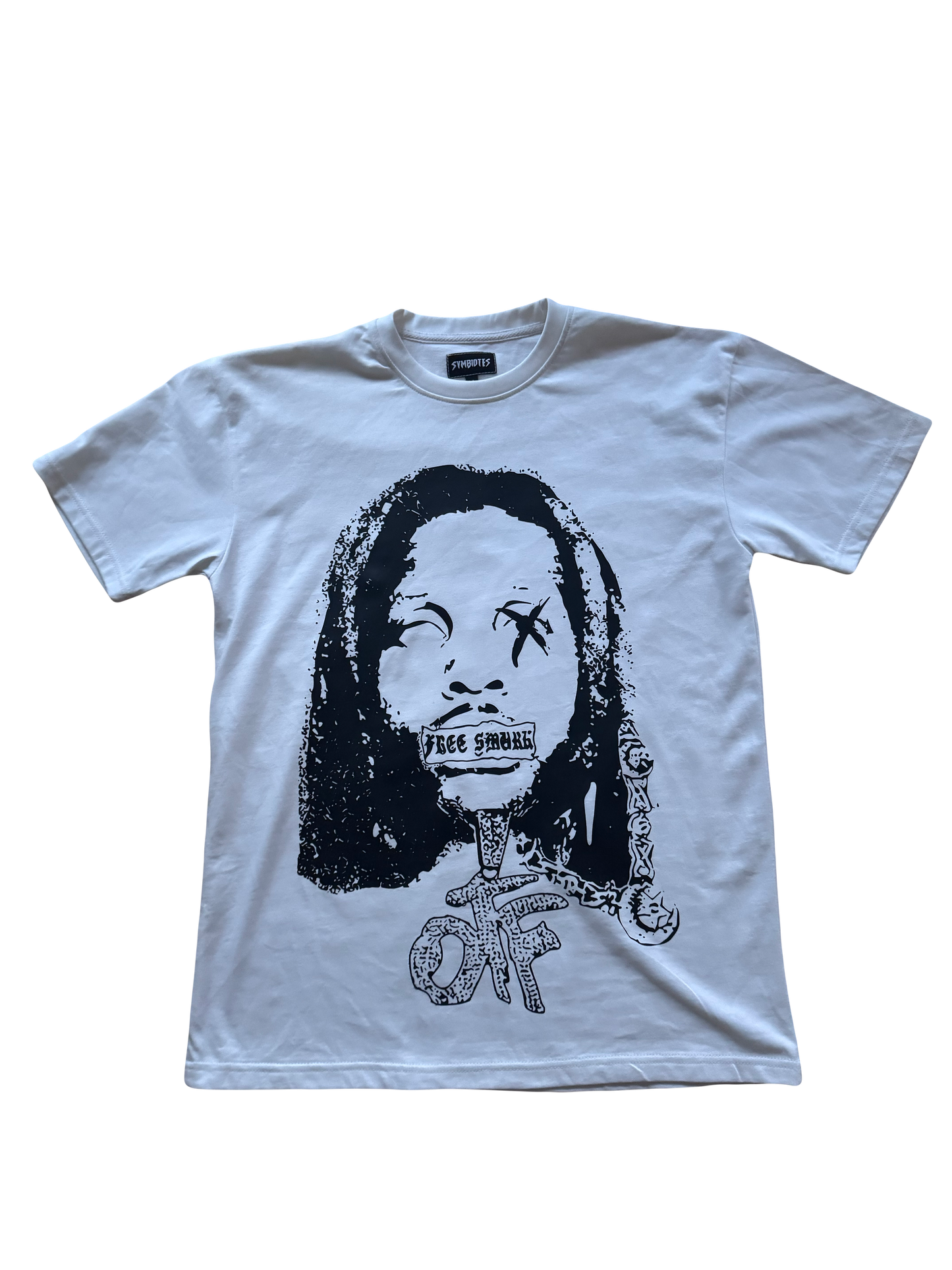 White Free Smurk T-shirt